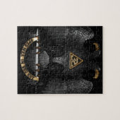 Scottish Rite 32 Degree Mason Eagle Legpuzzel (Horizontaal)