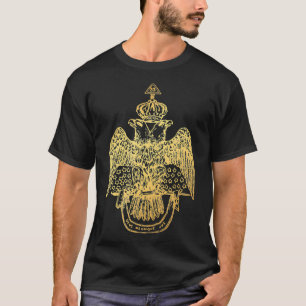Scottish Rite Eagle 33rd Degree Freemason Gifts T-shirt