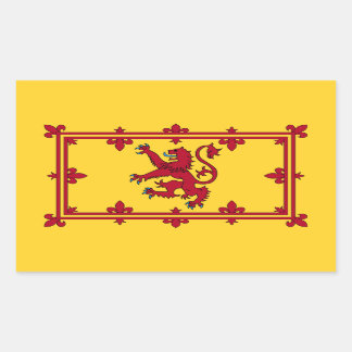 Scottish Royal Banner, Schotland Rechthoekige Sticker