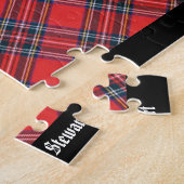 Scottish Royal Stewart Clan Tartan Jigsaw Puzzle (Côté)