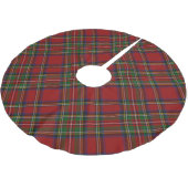Scottish Royal Stewart Tartan Kerstboom Rok (Gekanteld)