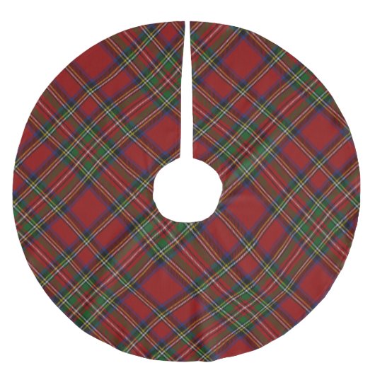 Scottish Royal Stewart Tartan Kerstboom Rok (Voorkant)