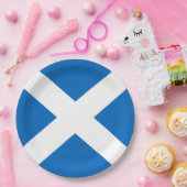 Scottish Saltire Party Papieren Bordje (Feest)