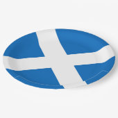 Scottish Saltire Party Papieren Bordje (Gekanteld)