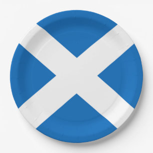 Scottish Saltire Party Papieren Bordje