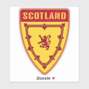 Scottish Shield Sticker