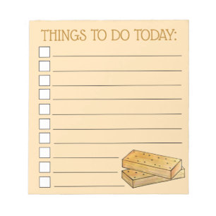 Scottish Shortbrood Biscuits Cookies British Food Notitieblok