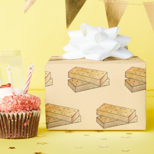 Scottish Shortbrood Tea Biscuits British Bakery Cadeaupapier (Verjaardagsfeest)