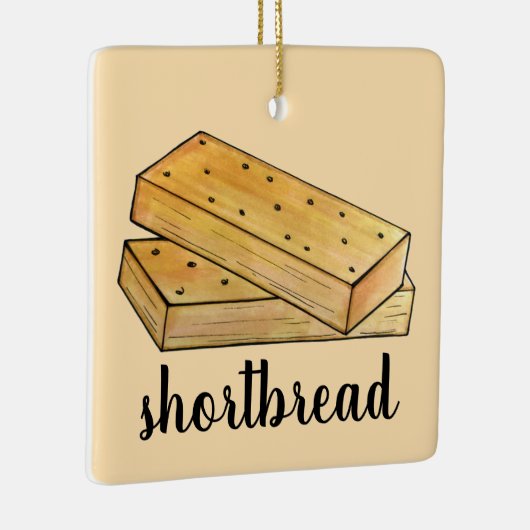 Scottish Shortbrood Tea Biscuits British Bakery Keramisch Ornament (Rechts)