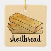 Scottish Shortbrood Tea Biscuits British Bakery Keramisch Ornament (Achterkant)