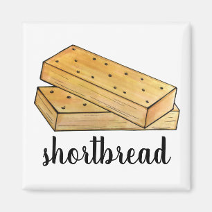 Scottish Shortbrood Tea Biscuits British Bakery Magneet