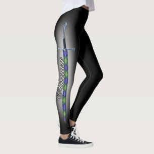 Scottish Steel Clan Murray Tartan Sword Leggings