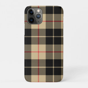 Scottish Tartan Checkered Pset Pattern iPhone 11 Pro Hoesje