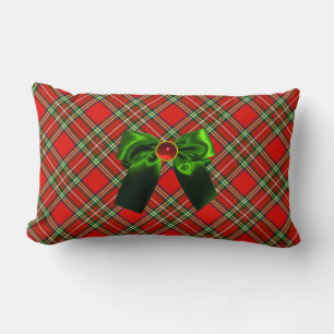 SCOTTISH TARTAN EN RED GREEN BOWS CHRISTMAS PARTIJ KUSSEN