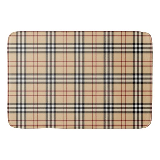 Scottish Tartan Pattern     Badmat (Voorkant)