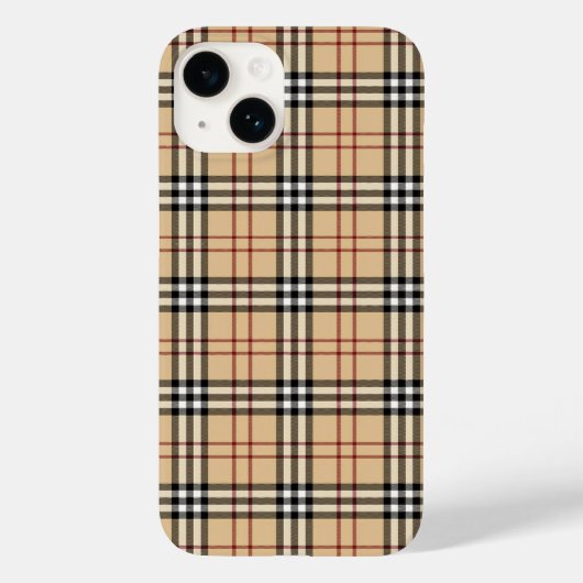 Scottish Tartan Pattern Case-Mate iPhone Case (Achterkant)