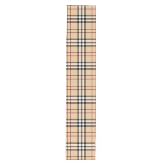 Scottish Tartan Pattern Medium Tafelloper (Voorkant)