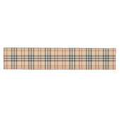Scottish Tartan Pattern Medium Tafelloper (Horizontaal)