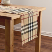 Scottish Tartan Pattern Medium Tafelloper (Voorbeeld)