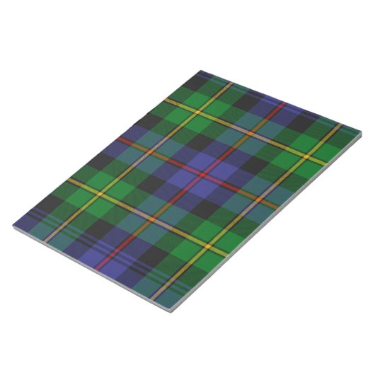 Scottish Tartan Pset Notitieblok (Schuin)