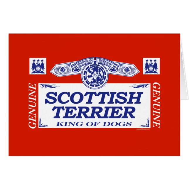 Scottish Terrier (Voorkant Horizontaal)