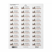 Scottish Terrier Abeerdenie Dog Etiket (Full Sheet)