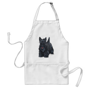 Scottish Terrier afspelen Standaard Schort