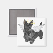 Scottish Terrier Angels Magneet (Voorkant / Achterkant)