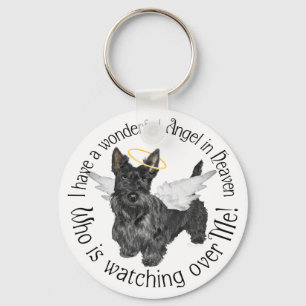 Scottish Terrier Angels Sleutelhanger