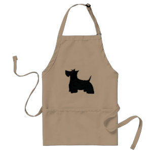 Scottish Terrier Apron Standaard Schort