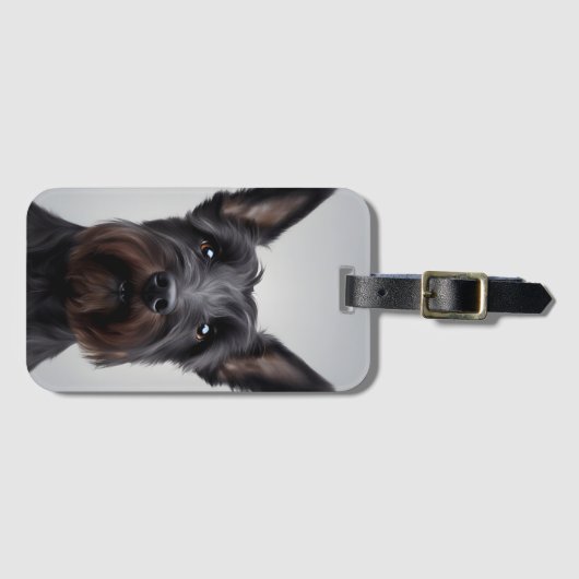 Scottish Terrier Bagagelabel (Voorkant (horizontaal))