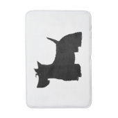 Scottish Terrier Bathmat Badmat (Voorkant Verticaal)