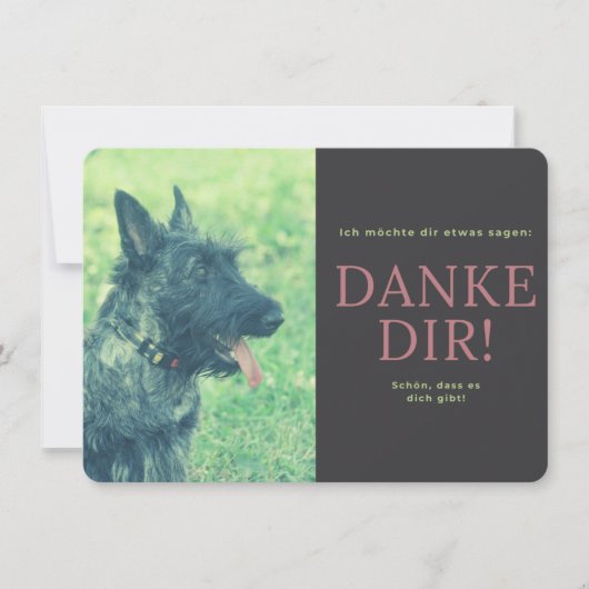 Scottish Terrier Bedankkaart (Voorkant)
