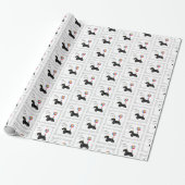 Scottish Terrier Birthday Cadeaupapier (Uitgerold)
