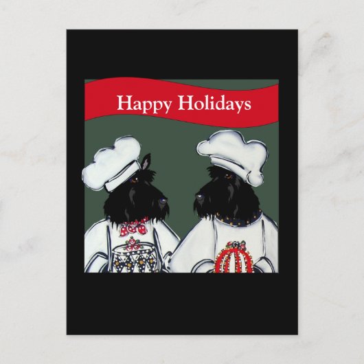 Scottish Terrier Briefkaart (Voorkant)