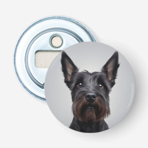 Scottish Terrier Button Flesopener