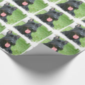 Scottish Terrier Cadeaupapier (Hoek)