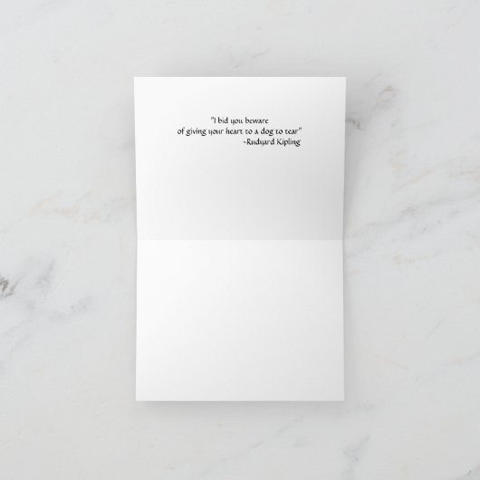 Scottish Terrier, carte de note (Intérieur)