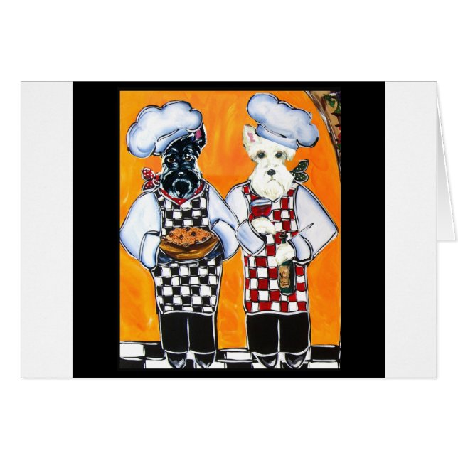Scottish Terrier Chefs (Voorkant Horizontaal)