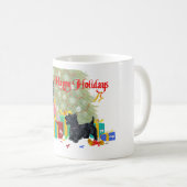 Scottish Terrier Christmas Mug (Devant droit)