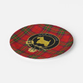 Scottish Terrier Clan Crest Papieren Bordje (Gekanteld)