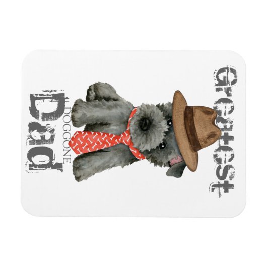 Scottish Terrier Dad Magnet (Horizontal)