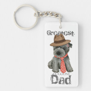 Scottish Terrier Dad Sleutelhanger
