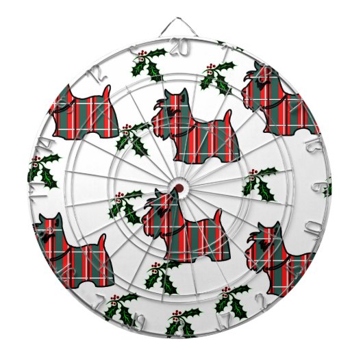 SCOTTISH TERRIER DARTBORD (Voorkant)