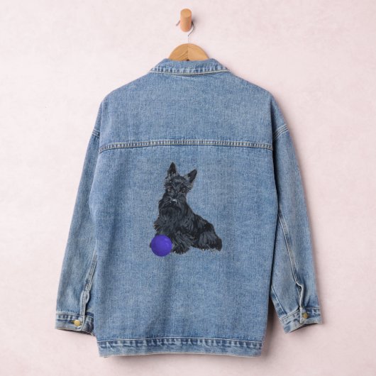 Scottish Terrier Denim Jacket (Hangar)
