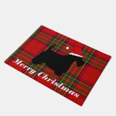 Scottish Terrier Deurmat (Schuin)