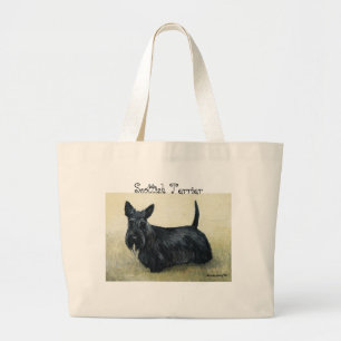 "Scottish Terrier" Dog Art Canvas tas