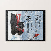 Scottish Terrier Dog Memorial Legpuzzel (Horizontaal)