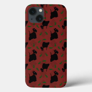 Scottish Terrier Dogs en Tam O'Shanter iPhone 13 Hoesje