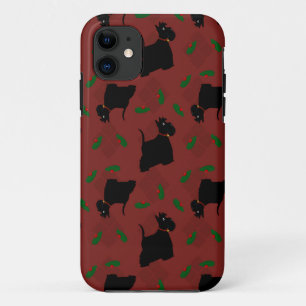 Scottish Terrier Dogs en Tam O'Shanter iPhone 11 Hoesje